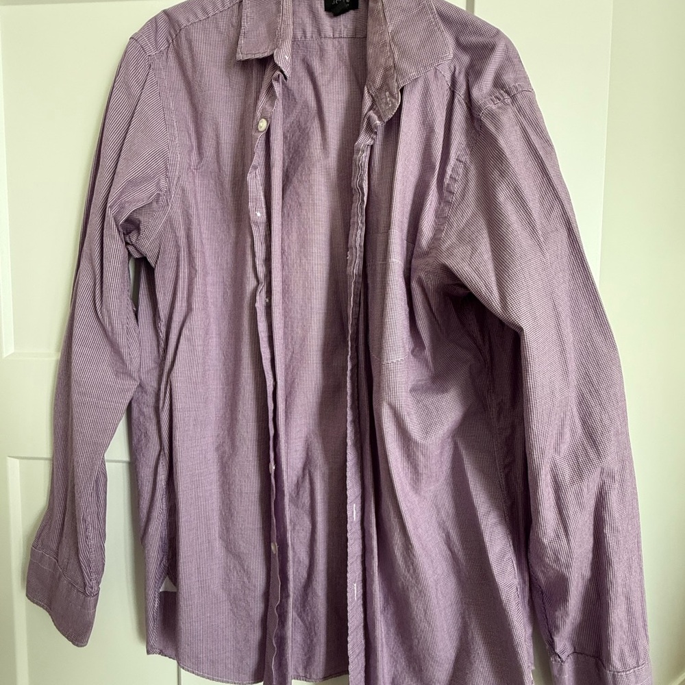 J. Crew Men's Lavender Shirt Jacket